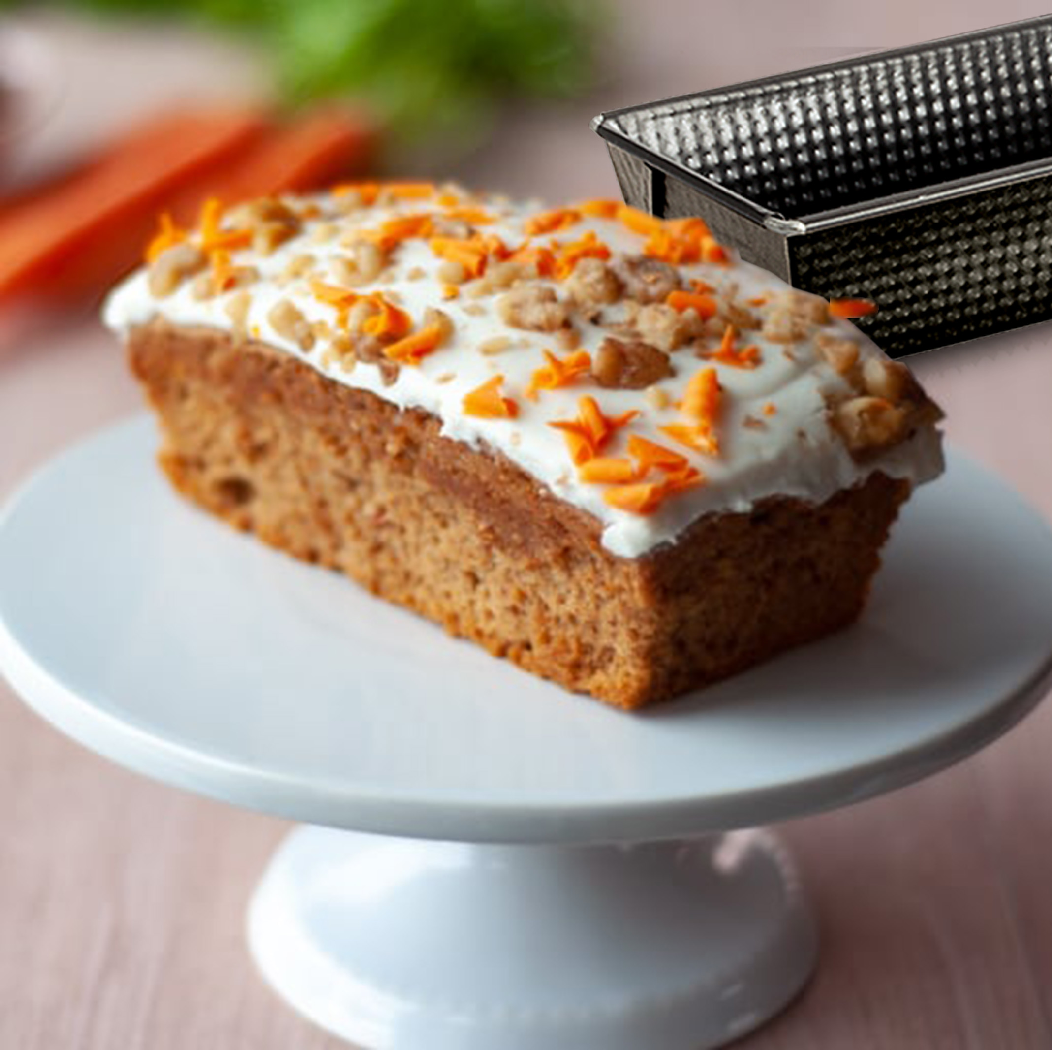 Receta de carrot cake con pocos ingredientes y superfacil de hacer